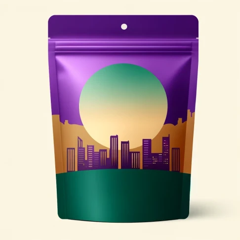 Custom Child Resistant Mylar Bag