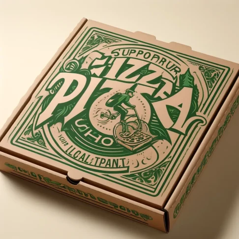 Custom Disposable Pizza Box