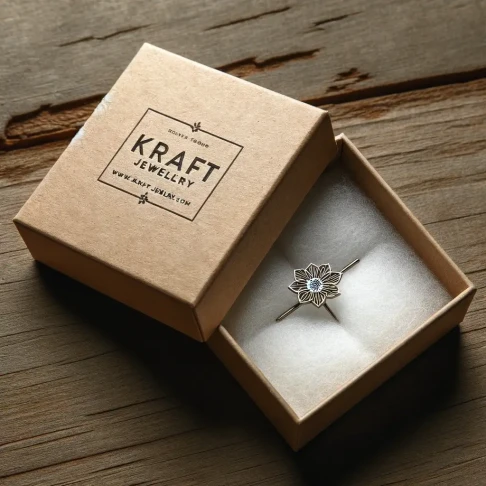 Custom Kraft Jewelry Boxes