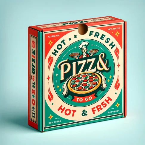 F-Flute Pizza Window Boxes