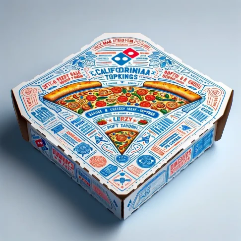 Custom Unique Shaped Pizza Box