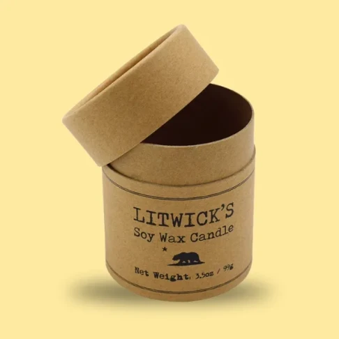 Custom Kraft Candle Box