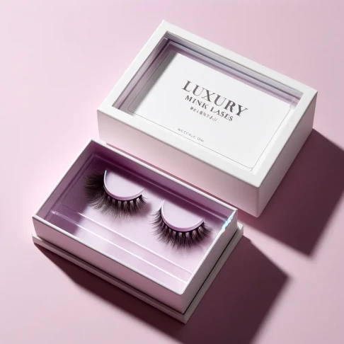 Custom Eyelash packaging boxes