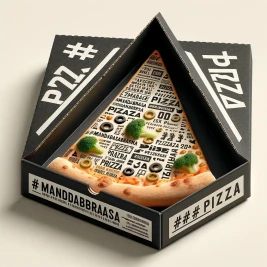 Custom Pizza Slice Box