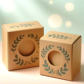 Die Cut Kraft Box