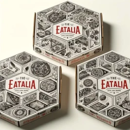 Custom Hexagonal Pizza Boxes