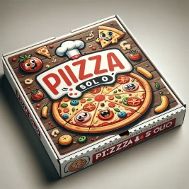 Custom Digital Printed Pizza Box